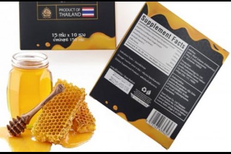 What does honey do for males?